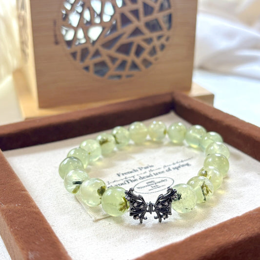 401 Prehnite Bracelet