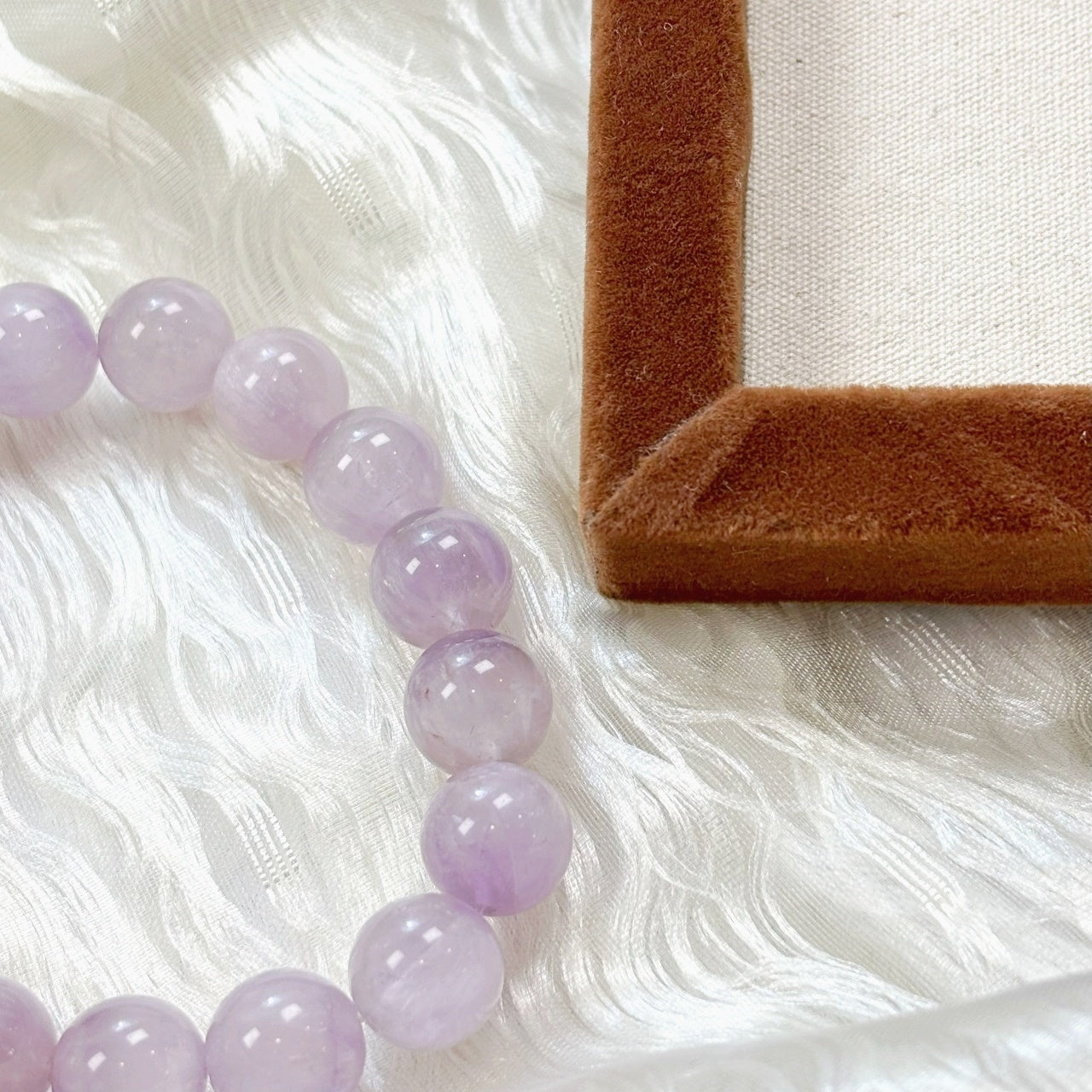 704 Purple Rutilated Quartz Bracelet
