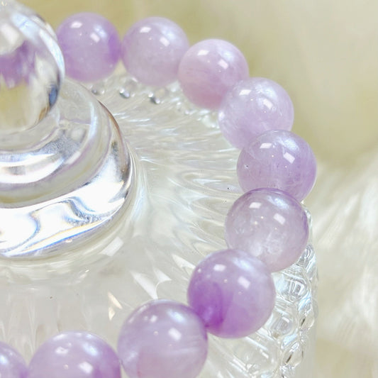 704 Purple Rutilated Quartz Bracelet