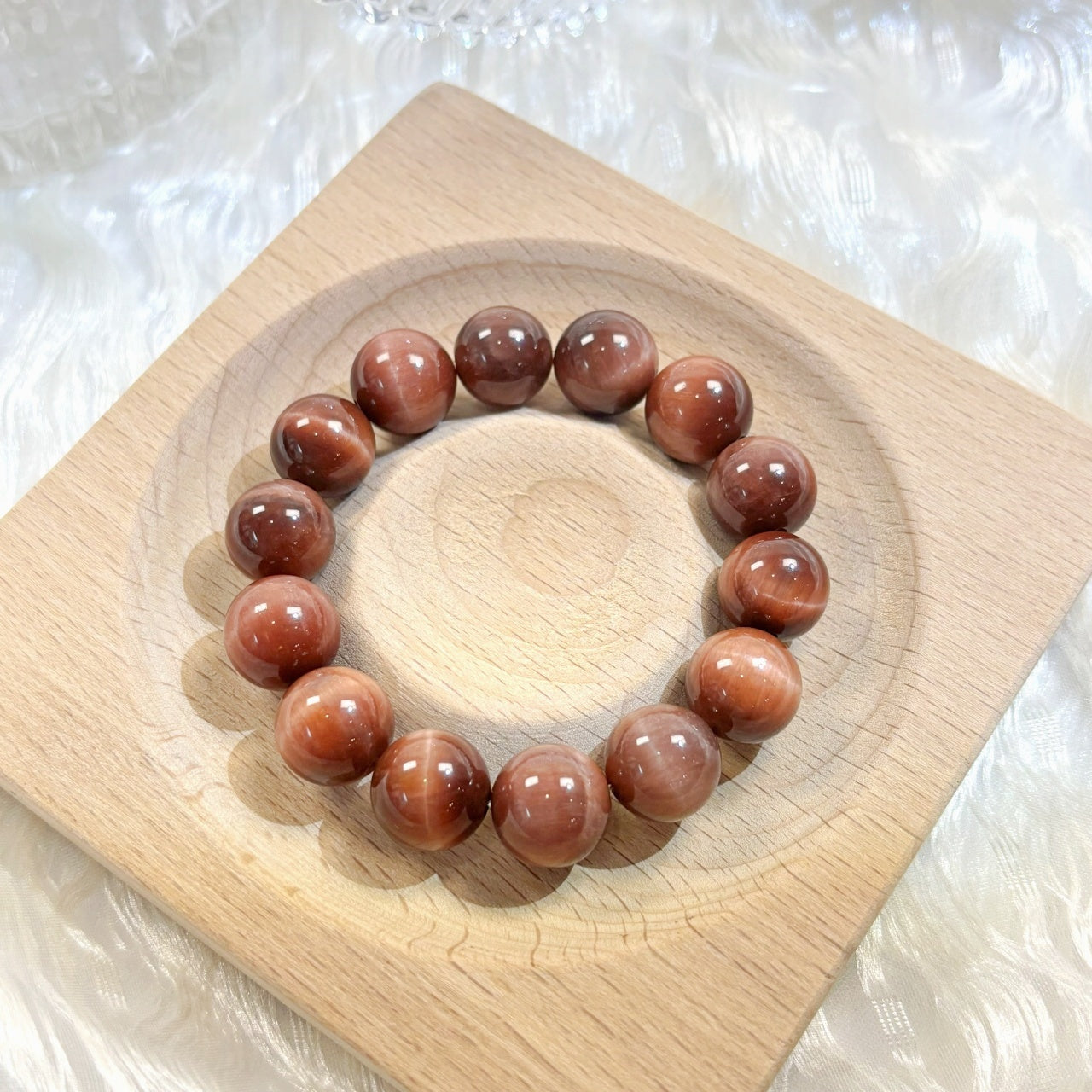 203 Orange Tiger's Eye  Bracelet