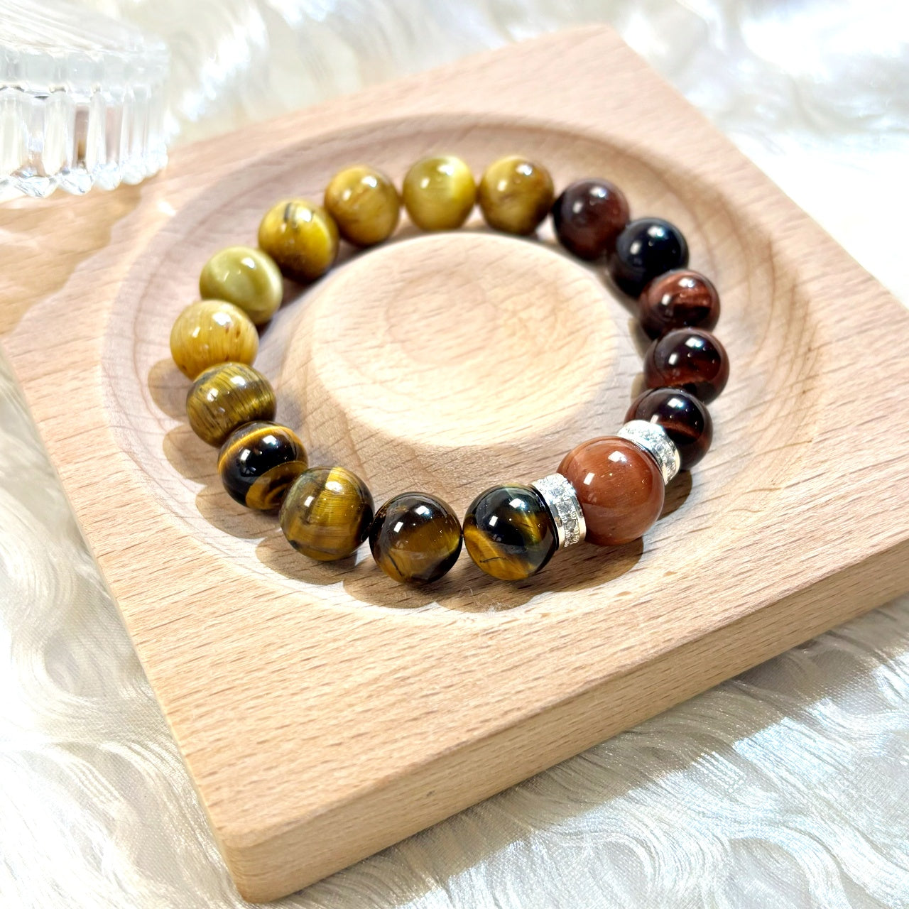 204 Multi-color Tiger's Eye Bracelet
